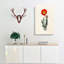 Illustration of a Poppy Flower - Wrapped Canvas-55359414