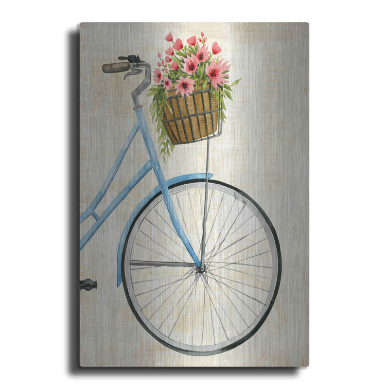 «Courier Fleur II» par Grace Popp, H 16 po x l 12 po