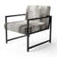 Chaise d'appoint rembourrée Spiritual Jesus-112889622