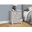 Table d'appoint, table de chevet, tiroir de rangement, bout, table d'appoint, chambre à coucher, lampe, rangement, placage gris, transitionnel-836618080
