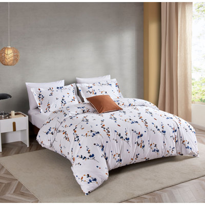 Ensemble de housse de couette 100% satin de coton Brackmann