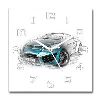 Herwick Glass Wall Clock