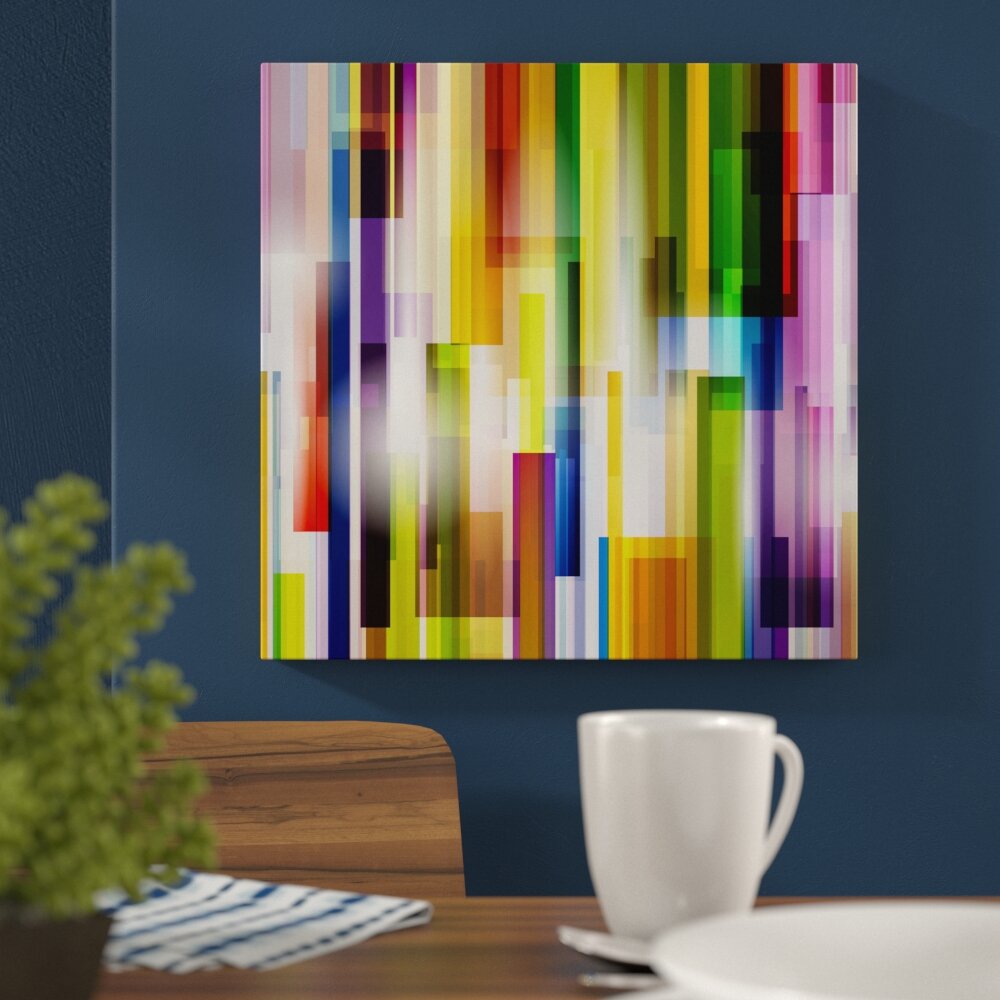 Leinwandbild Rainbow Cubes