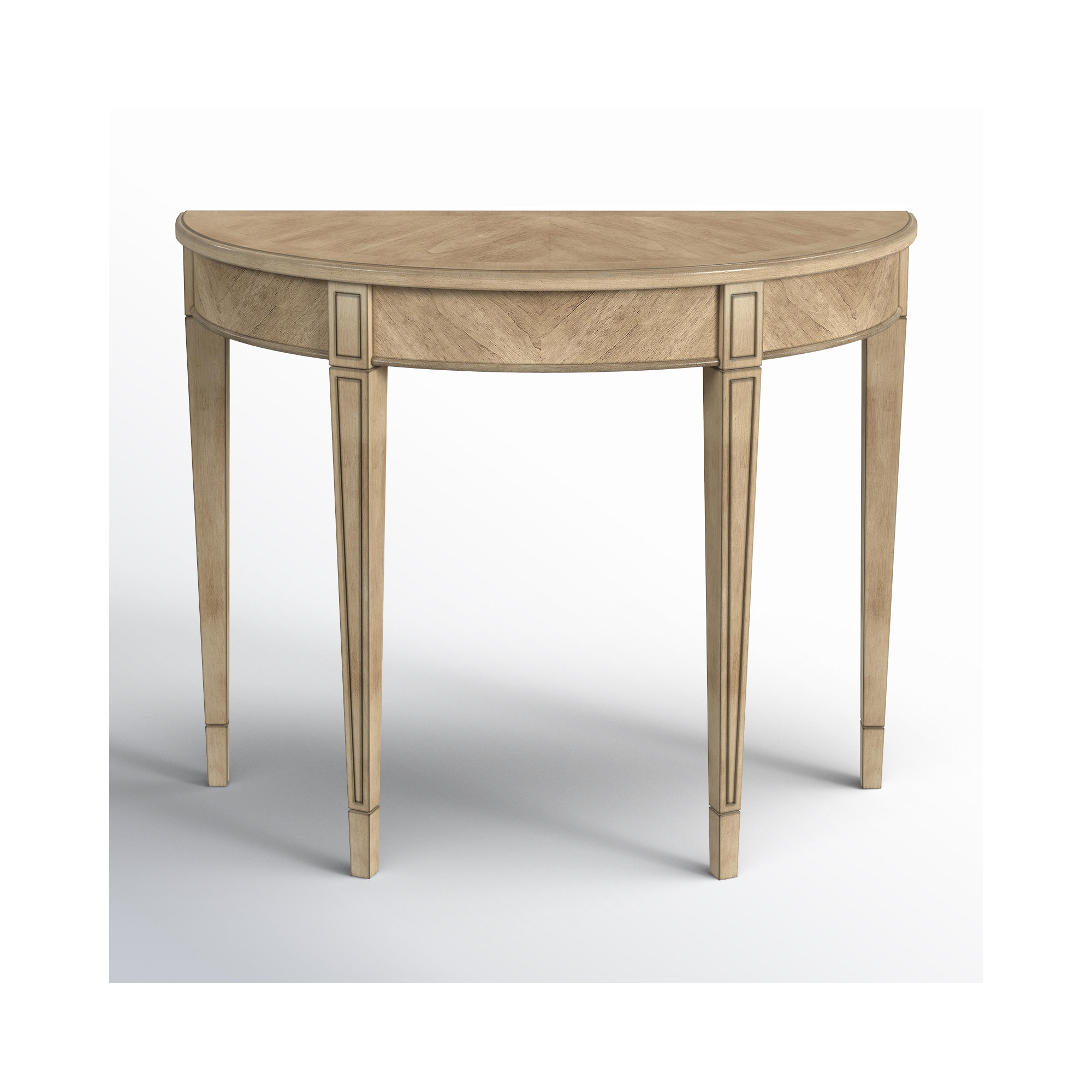 Kal 36'' Console Table, Antique Beige