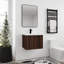 Meuble-lavabo mural simple 24 po avec plateau en résine-86914861