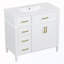 Meuble-lavabo de rangement avec lavabo et tablette réglable-1474363896
