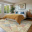 Geometric Machine Printed Area Rug-1353304742
