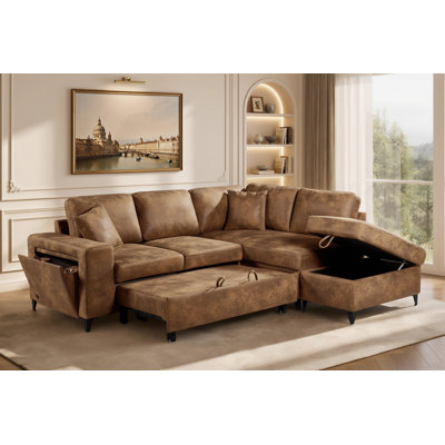 Corner Sofabed with Storage Jamie