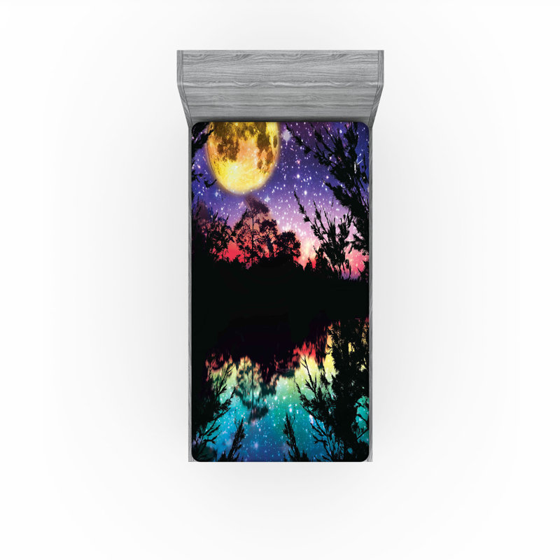 Ensemble de 2 drap-housse Ambesonne, Drap-housse simple TG