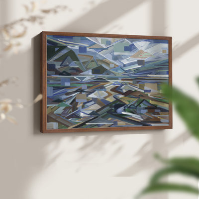 Low Tide -Framed Print - Restickable