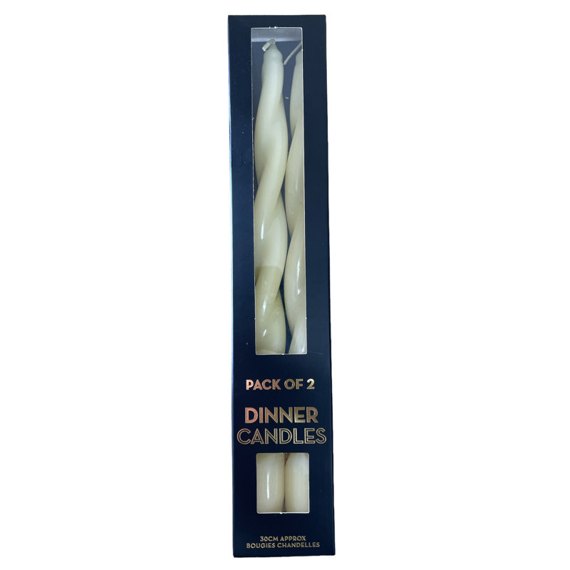 Unscented Taper Candle