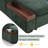 93.7" L-Shaped Sectional Sofa With Storage - Chenille Upholstered Couch For Living Room-457796534
