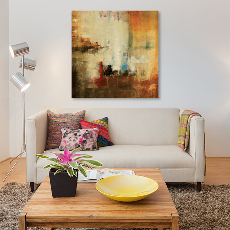 «Freeflow», reproduction sur toile, H 48 po x l 48 po x P 1,5 po, Pas de tapis, Toile tendue
