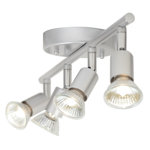 Mazon 19.7'' 4 -Light Rail Track Kit with Dimmable and Adjustable Head