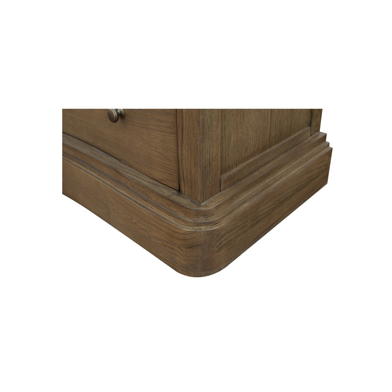 Clarence 6 Drawer Dresser Warm Brown, Brown