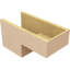 Corbeau TimberThane Chapel Hill, grain de bois brut, brun clair apprêté-88289285