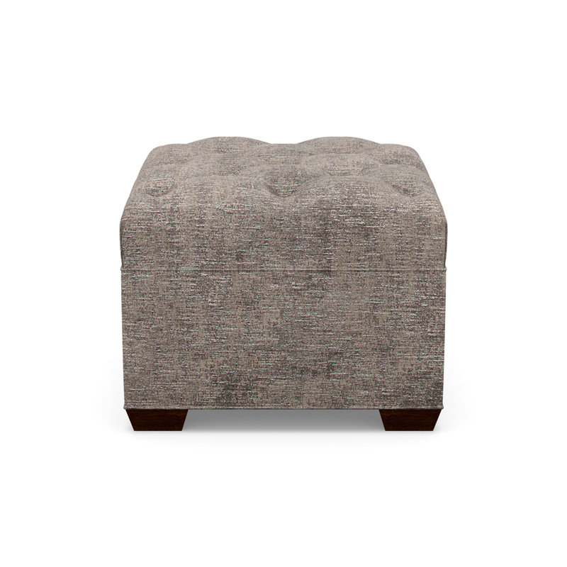 Square Ottoman, Walnut, 9637-86