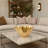 Cast Onyx Bowl, Gold Leaf, Large