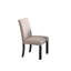 Chaise d'appoint rembourrée (ensemble de 2)