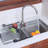 Adjustable Over The Sink Dish Rack