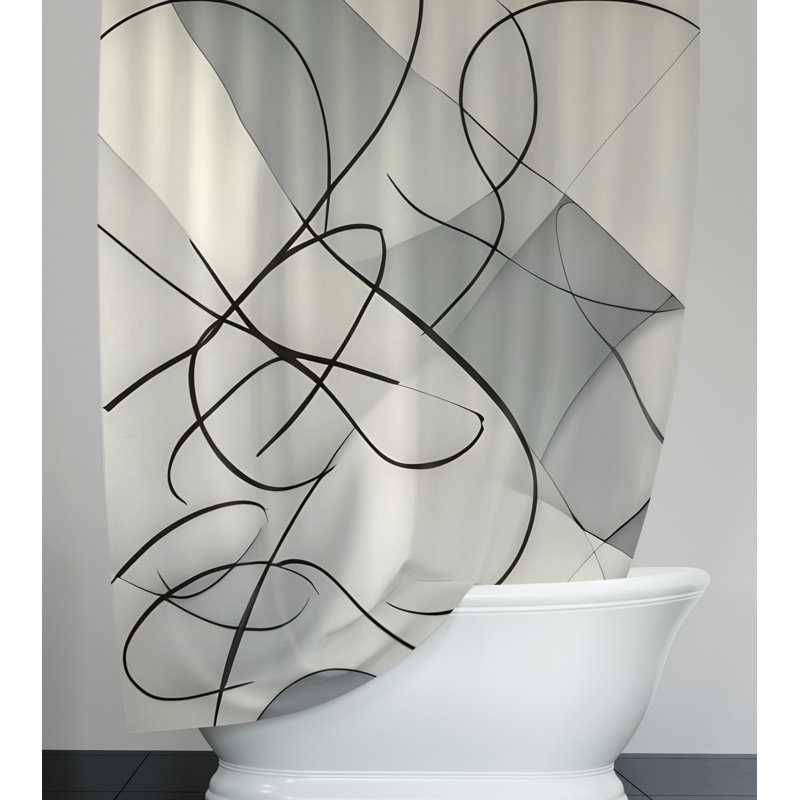 Rideau de douche Cohner, H 72 po x l 70 po