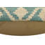 Housse et insert de coussin décoratif carré 100% laine Trudy