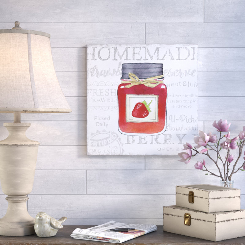 « canning cuisine i », impression sur toile, H 18 po x l 18 po x P 1 po, Toile tendue
