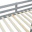 Lit mezzanine de taille grise avec beaucoup de DEL et de tablettes, bureau d'écriture - et polyvalent avec bureau fonctionnel spacieux et sécuritaire-1206147221-1206147227