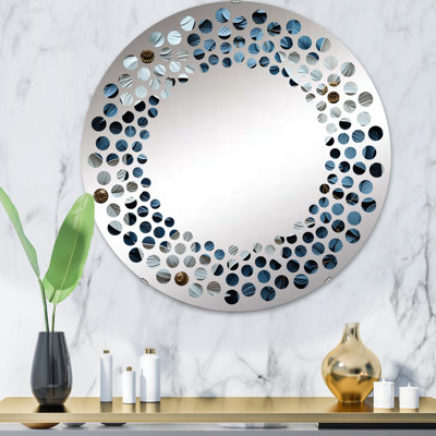 Miroir mural rond