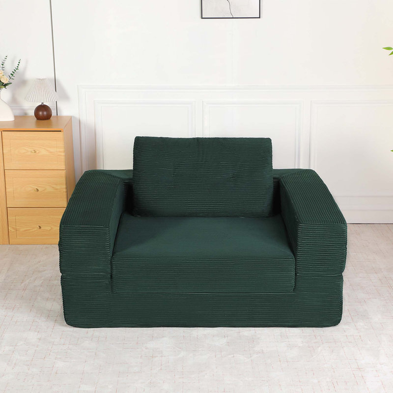 Canapé-lit à compression pour chien, Vert foncé