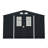 Outdoor Storage Shed, 8X10  Protective Film, Four Daylight Windows Lockable Doors,A Practical And Thoughtful Gift-123924688-123924687