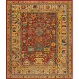 Discovery Hand Knotted Wool Area Rug