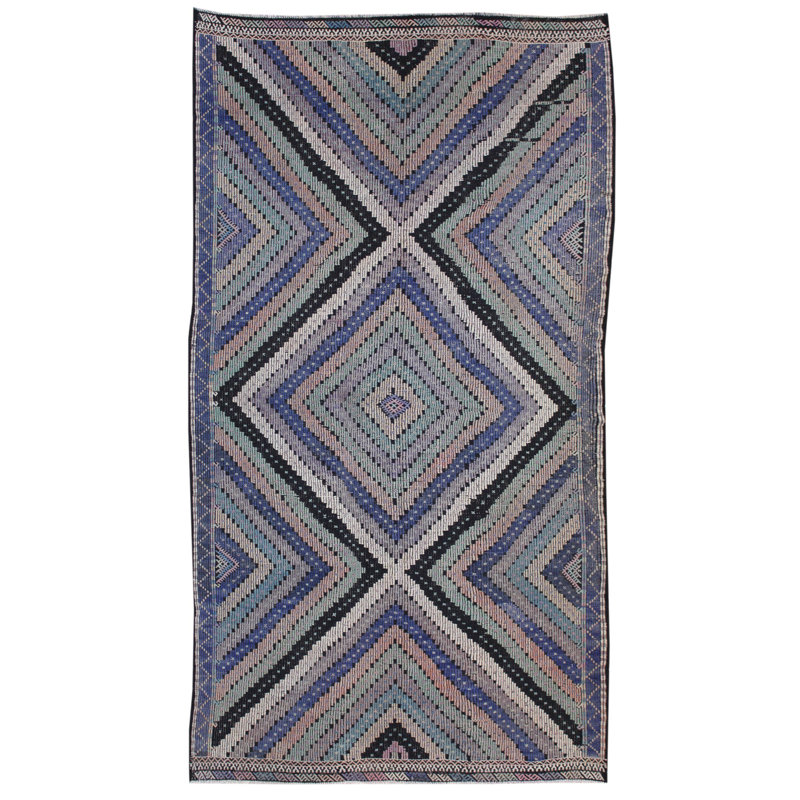 Jijim One-of-a-Kind 6'4" x 11'6" Flatweave Area Rug