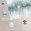 Miroir Aqua Dream II par Coastal Abstracts par Art Remedy-107778384-107778388