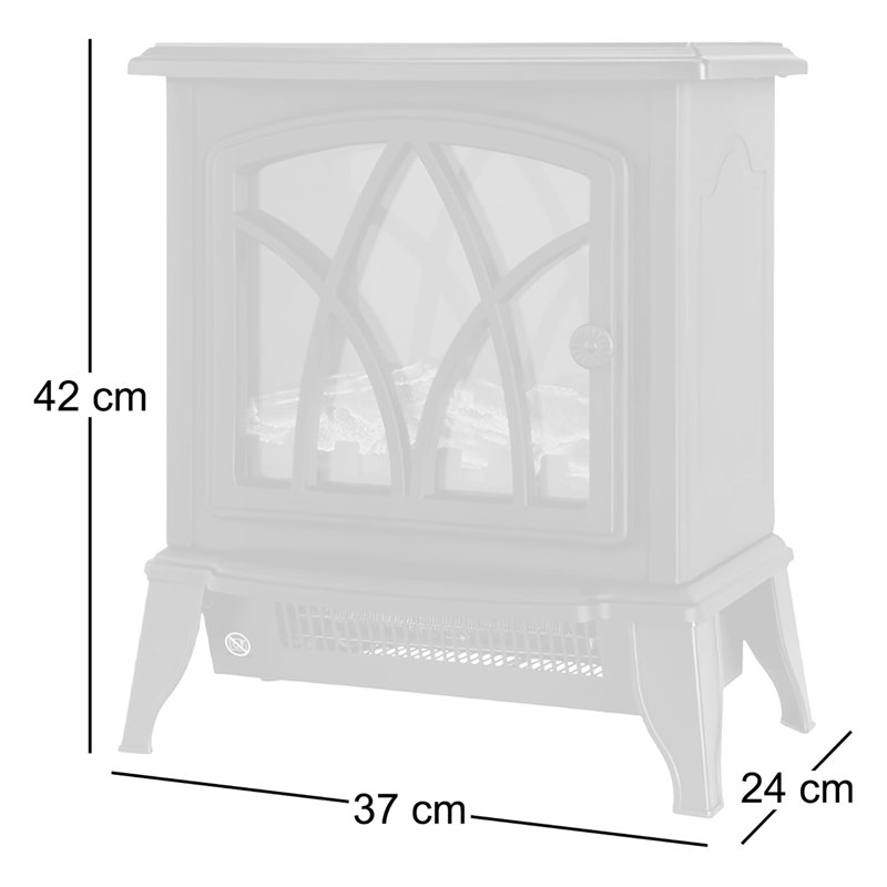 NETTA Electric Fireplace Stove Heater