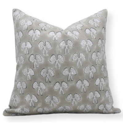 Housse de coussin en coton Mushk