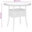 Solid Wood and Poly Rattan Garden Bistro Set-721082621-721082620