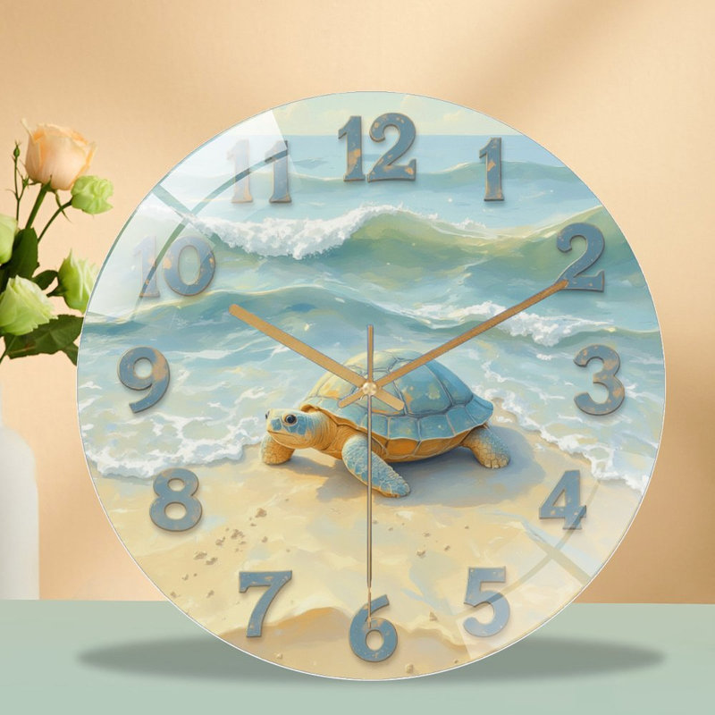 Horloge murale Turtle Beach Ocean