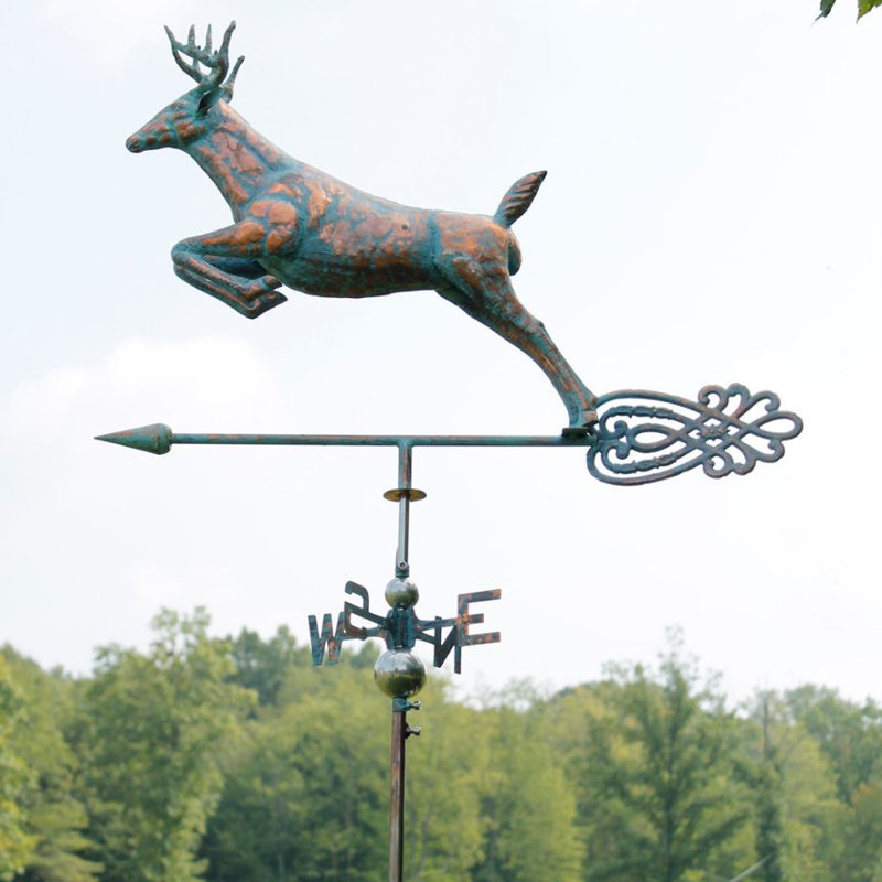 34'' H Metal Animals Weathervane