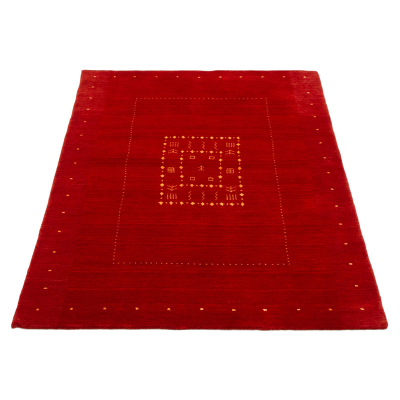 Tapis rectangulaire unique de 4 pi 7 po x 6 pi 7 po