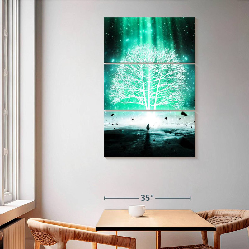 Kelan Life Energy, 65" H x 42" W