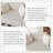 43.9" W Slipcovered Modern Accent Chair, Upholstered Single Sofa Chair With Pillows-2096311921