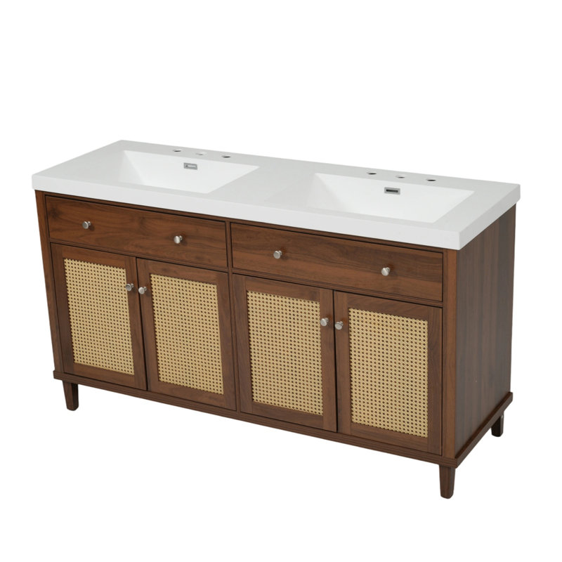 Ensemble de meuble-lavabo double 60 po