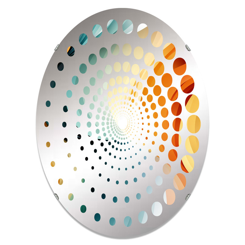 Oval Mirror, 20" W x 30" H