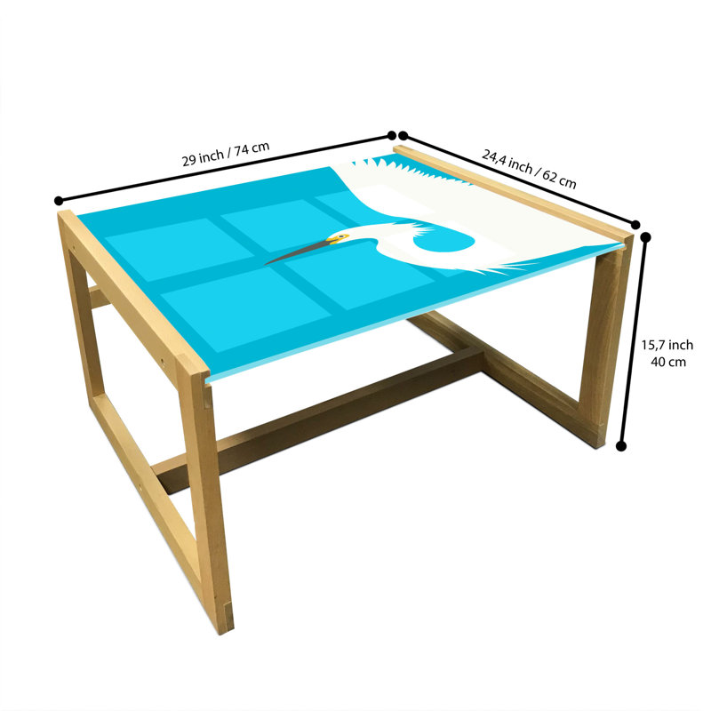 Jaakov Sled Coffee Table, 62cm H x 74cm W x 40cm D