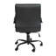 Mid-Back Executive Swivel Office Chair with Metal Frame and Arms-696376123