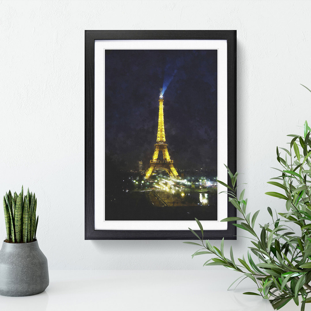 Eiffel Tower Vol.4 - Picture Frame Graphic Art