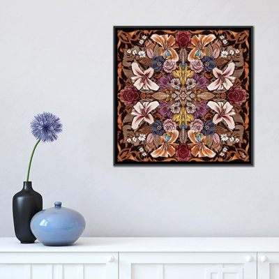 Floral i, impression sur toile tendue