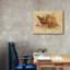 "Epic Graffiti" Cornucopia "par Cheri Blum, art mural sur toile, 34 po x 26 po