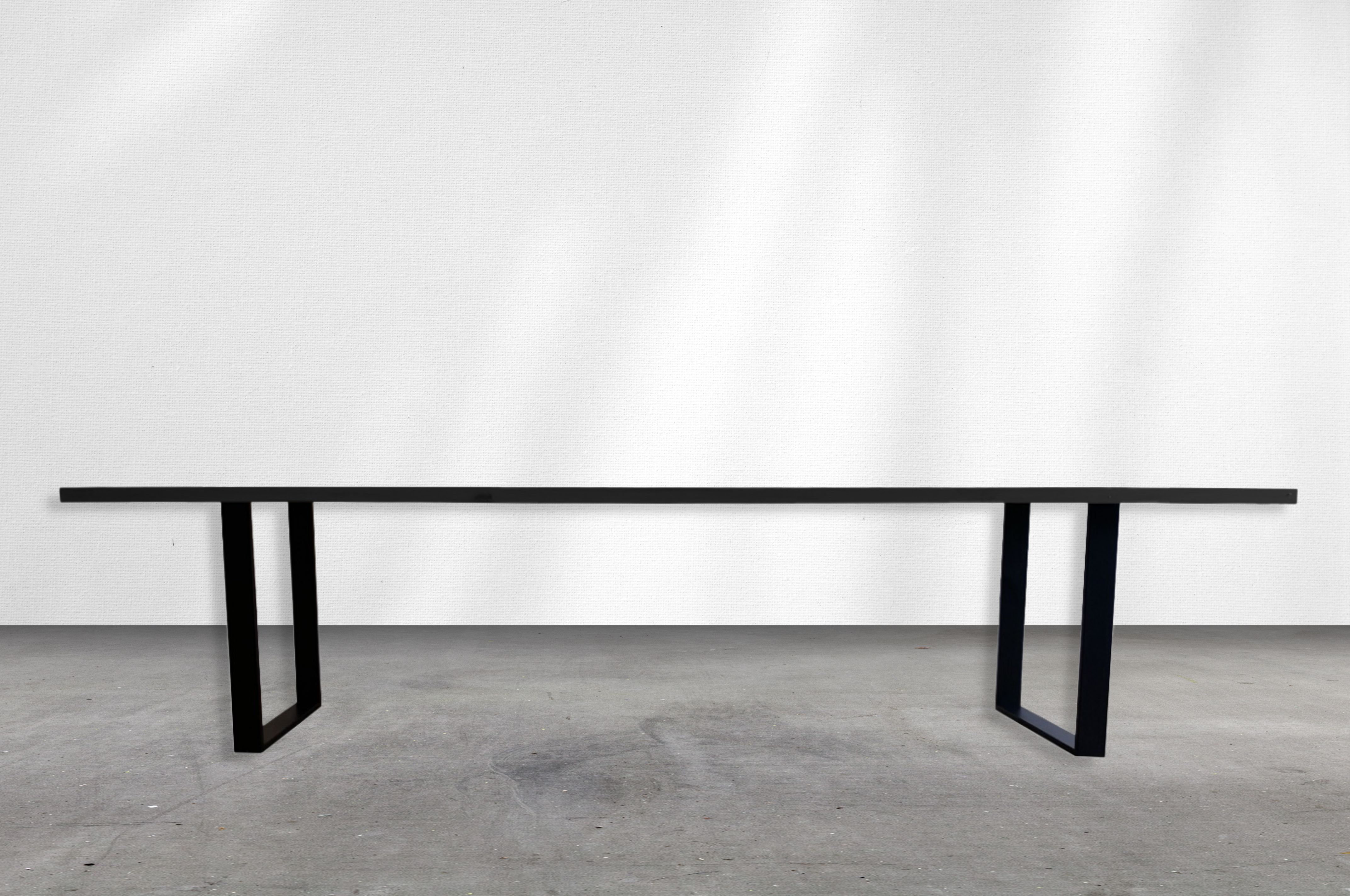 Latitude Run® Makyia Black Rectangular Table | Wayfair